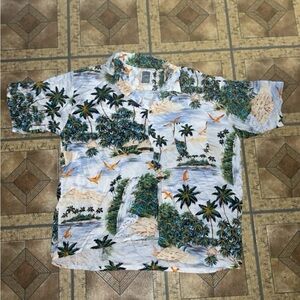 Tropical dad shirt